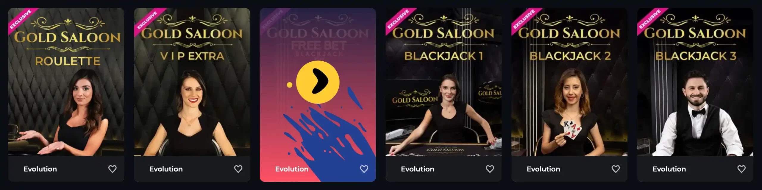 Live-Casino-Spiele bei Casino Boomerang